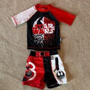 Disney Star Wars Kids Rashguard Set (3T)